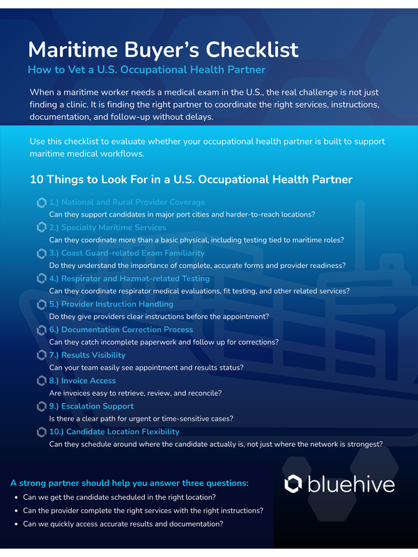 Preview of Maritime Employer Buyer’s Checklist