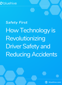 BlueHive whitepaper cover on using technology to enhance driver safety and prevent accidents